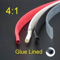 2M 12/16/20/24/32/40/52mm Diameter 4:1 Glue Lined Adhesive Heat Shrink Tube Dual Wall Waterproof Wrap Wire Cable Sleeve Sheath Cable Management