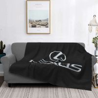【CW】▬❁  Luxury Emblem New Selling Custom Print Soft Blanket Lexus