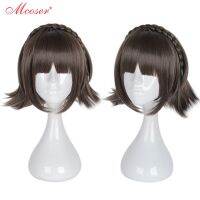 mcoser Goddess Persona 5 Persona5 Niijima real cos วิกผมถักเปีย stereotyped anti-warping wig