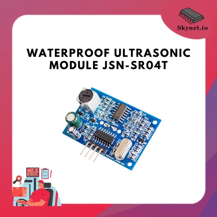Waterproof Ultrasonic Module JSN-SR04T | Lazada.co.th