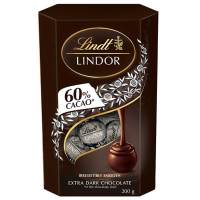 Lindt Lindor ลินด์ลินดอร์ ดาร์กช็อกโกแลต (ขนาด 200 กรัม 1 ชิ้น)