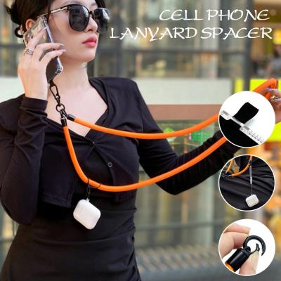 10mm Phone Lanyard Adjustable Detachable Neck Cord Strap Phone For Mobile Accessories Phone Lanyard Lanyard D5Q6