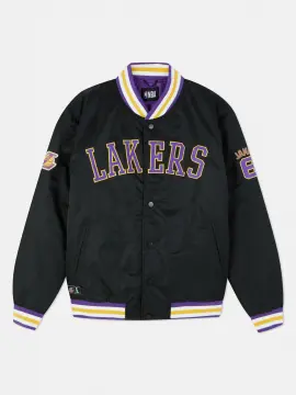 23 Lebron James Lakers Jersey Inspired Style Fleece Bomber Jacket