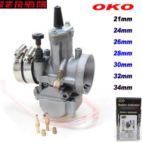 For Yamaha For Mikuni OKO For A Motorcycle Carb Universal OKO 21 24 26 28 30 32 34 2T 4T Motorcycle Carburetor With Power Je t