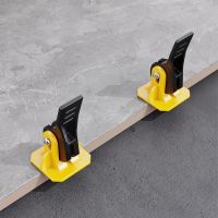 【CW】 50 Pieces Floor Tile Leveler Regulator Construction Tools Fixtures Plastic Adjuster Locator Leveling Positioni I8W3