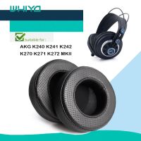 Whiyo แผ่นปิดหูแขนแผ่นบุรองหูฟังกำมะหยี่สำหรับจุกหูฟังสำหรับ AKG K 240 241 242 270 271 272 MKII