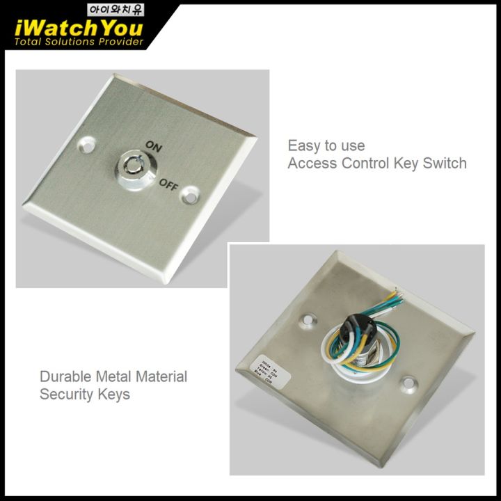 Emergency Key Switch Durable Metal Material Security KeyEasy to use ...