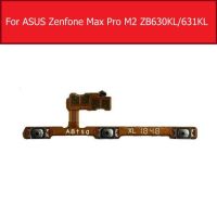 Power Volume เปิด / ปิดปุ่ม Flex Cable สําหรับ ASUS ZenFone Max Pro M2 ZB630KL ZB631KL X01BDA อะไหล่ซ่อมทดแทน