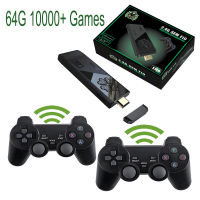 R เกมคอนโซล HD เอาต์พุต4K เกม Stick 10000เกม64GB คลาสสิก VideoJuegos คอนโซลคู่2.4G ไร้สาย Gamepad เกมเด็ก