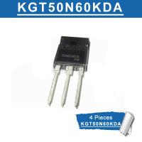 4ชิ้น KGT50N60KDA TO247 KGT 50N60KDA 50N60 KDA ถึง-247 50A/600V ความเร็วสูงเปลี่ยน IGBT ทรานซิสเตอร์ใหม่แบบดั้งเดิม