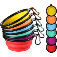 Collapsible Dog Bowls Portable Travel Dog Bowls Expandable for Cat Dog Water Bowl Food Feeding Dish Silicone Pet Bowl 350/1000ml