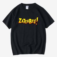 Zatch Bell! พิมพ์เสื้อยืด2022ฤดูใบไม้ผลิผู้ชายผู้หญิงแขนสั้นท็อปส์สไตล์ถนนฮิปฮอปเสื้อผ้าหญิงท็อปส์ลำลอง