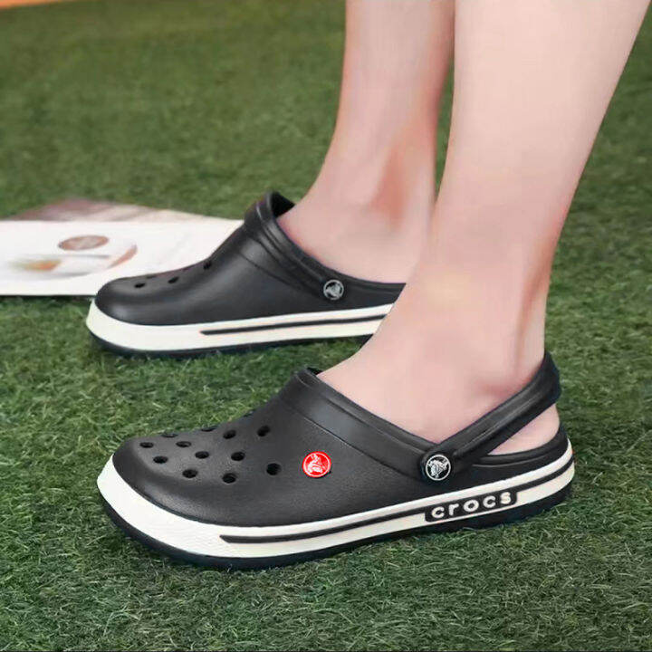 New Couple Crocs Literide Clogs Breathable Splahers Hole Rider Sandals 