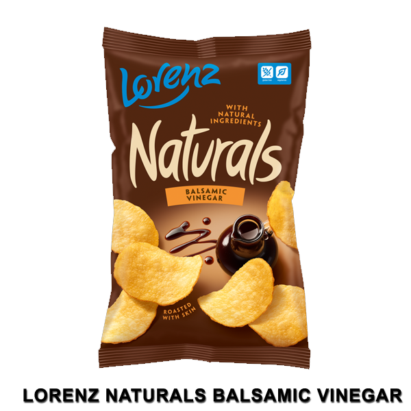 LORENZ Naturals Balsamic Vinegar Potato Chips 100g Lazada