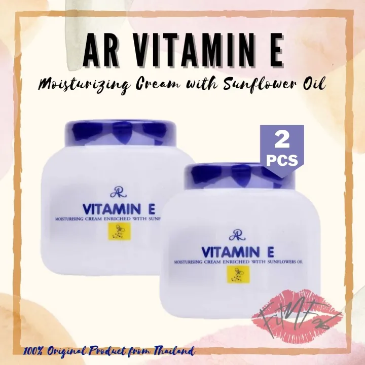 BUY 1 TAKE 1 Original AR Vitamin E Moisturizing Cream Enriched With Sunflower Oil from Thailand