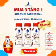 Sữa Tươi Cà Phê Thanh Trùng Lothamilk chai 250ml