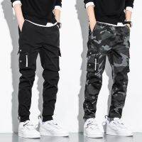 Camouflage Cargo Pants Men 2023 New Casual Cotton Fashion Multi-Pocket Joggers Male Sweatpants Slim Fit Plus Size Trousers Men