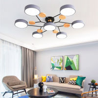 Nordic living room ceiling chandelier LED lamp bedroom ceiling lamp dining room chandelier balcony aisle lighting chandelier