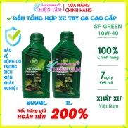 Dầu nhớt Xe Máy Tay Ga Tổng Hợp SP GREEN POWER SN 0.8L 1L Bảo Vệ Động Cơ