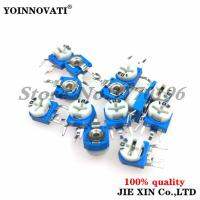 500pcs/lot RM063 RM-063 100 200 500 1K 2K 5K 10K 20K 50K 100K 200K 500K 1M ohm Trimpot Trimmer Potentiometer variable resistor WATTY Electronics