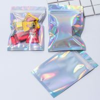 【CC】 20PCS Aluminum Foil Zip Lock Self-sealing Food Storage Reclosable Supplies  amp;