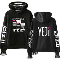 ITZY Hoodie Ryujin Yeji Yuna แฟนเสื้อกันหนาวผู้ชายผู้หญิง ITZY รองเท้าผ้าใบ Hoodies เกาหลีสไตล์ Kpop เสื้อผ้าขนาดใหญ่ Ryujin Merch