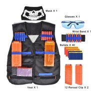 Kids Tactical Vest Suit Kit Set For Nerf N