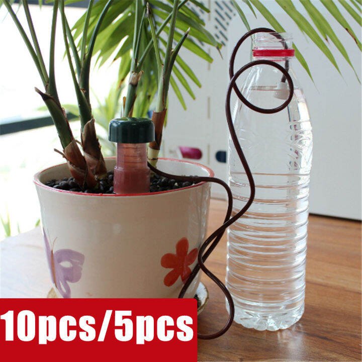 10/5Pcs Plant Automatic Drip Watering System Ceramic Watering Spikes