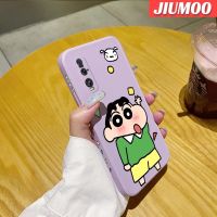 เคส JIUMOO สำหรับออปโป้ไฟนด์ X2 Pro เคสแฟชั่นเครยอนชินจังนิ่มบางเคสมือถือด้านข้างลายเคสขอบสี่เหลี่ยมซิลิโคนนิ่มเคสป้องกันการกระแทก