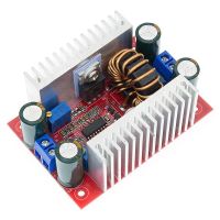 DC 400W 15A Step-Up Boost Converter แหล่งจ่ายไฟคงที่ในปัจจุบัน LED Driver 8.5-50V ถึง10-60V เครื่องชาร์จแรงดันไฟฟ้า Step Up โมดูล