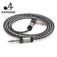 Hifi 3.5mm Cable Hi-end 7N OCC Silver-plated 3.5mm Aux Audio Cable