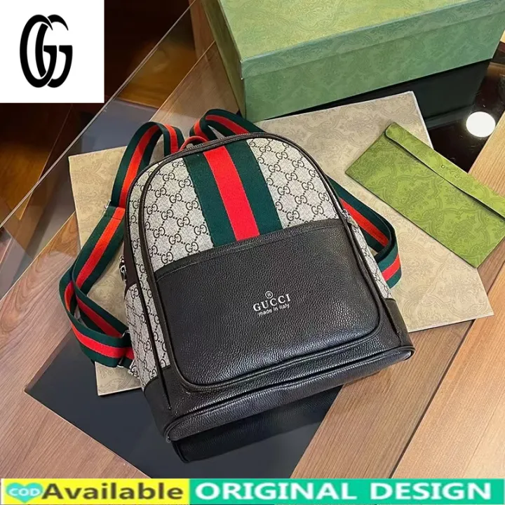 GUCCI Backpack For Men On Sale Large Brown 2022 Rucksack Duffel Beg Gym