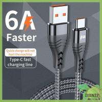 สายข้อมูลที่ชาร์จแท็บเล็ต IHBNEP 66W สายสายชาร์จ USB เร็ว Type C PD