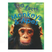 100 facts monkeys &amp;  apes 100 facts Encyclopedia for children of monkeys and apes