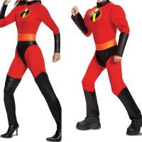 ☼♨❏ ชุดจัมพ์สูท The Incredibles 2 ชุดคอสตูม The Incredibles Secret Service Halloween