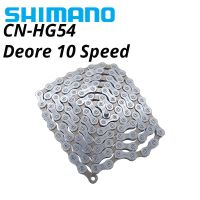 Shimano Deore HG54โซ่จักรยานความเร็ว10เส้นจักรยานภูเขา MTB 10 S โซ่ HG-X HG-54สำหรับ Deore M591 M610 M670 M6000