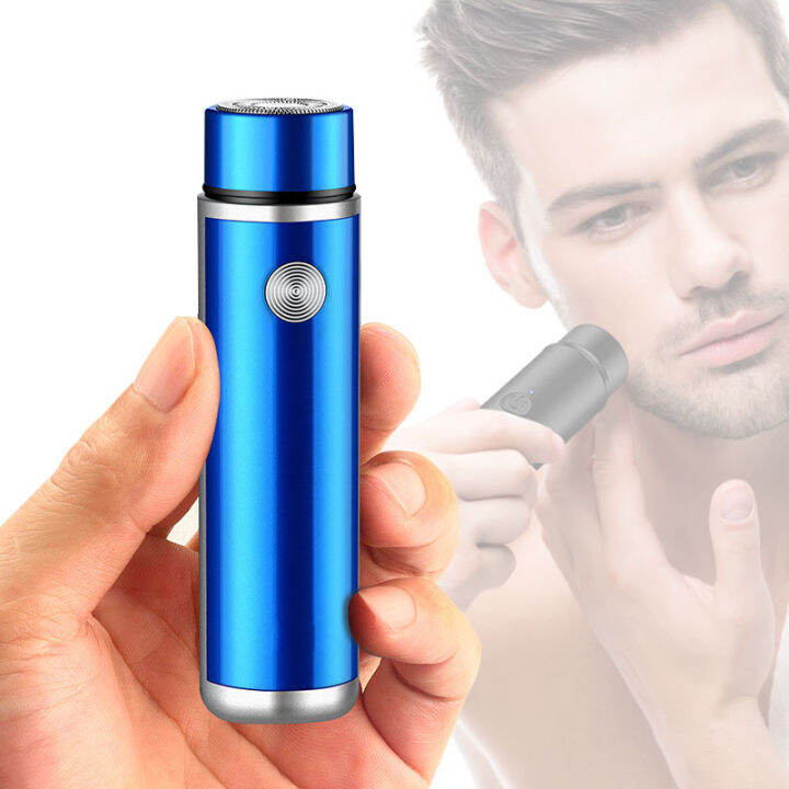 Mini Electric Shaver For Men Portable Electric Razor Beard Knife Usb