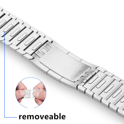 Metal Strap for Apple Watch Band 44mm 40mm iwatch bands 42mm 38mm Stainless Steel link Bracelet watchband for serie 6 se 5 4 3 7