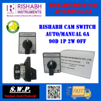 สวิทช์บิด (Cam Switch) RISH Rishabh ชนิด Changeover T 6A 90D 1P 2W off รองรับไฟ 220V/380V สวิทช์เลือก (Selector Switch)