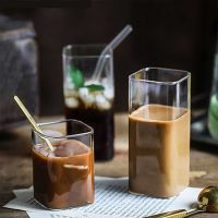 【CW】❀☑❖  Glass Cup Mug Heat-Resistant Cups Wine Transparent for Drinking Beertea Juice Dessert