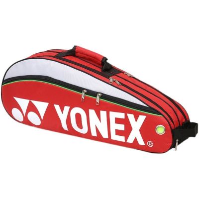 ★New★ The new Uni badminton racket bag YY mens and womens single backpack bag large capacity thickened 9332 ball bag 6 packs