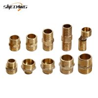 Copper Pipe Fitting Male Thread Water Pipe Joint Fitting 25mm 32mm 3/4 1 Water Oil Gas Pipe Fitting Plug Pipe Fittings Accessories