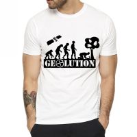 My Live Geocaching Evolution Designer T Shirt For Men Unisex Breathable Cotton Print Graphic Premium T-Shirt Mens Streetwear