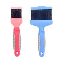 Double Sided Brush, Dog Cat Hair Fur Bristle Grooming Shedding Cleaning Massage Comb Styling Tool for Small Medium Large Dog