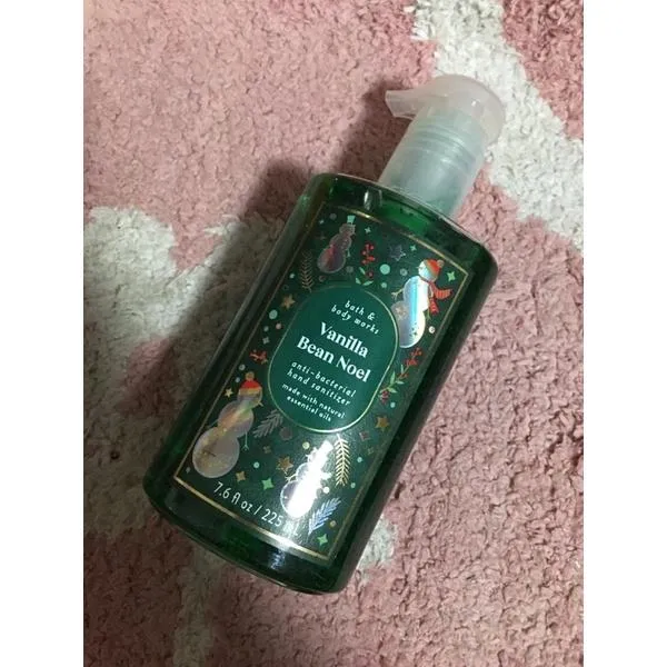 bath and body works vanilla bean noel hand sanitizer