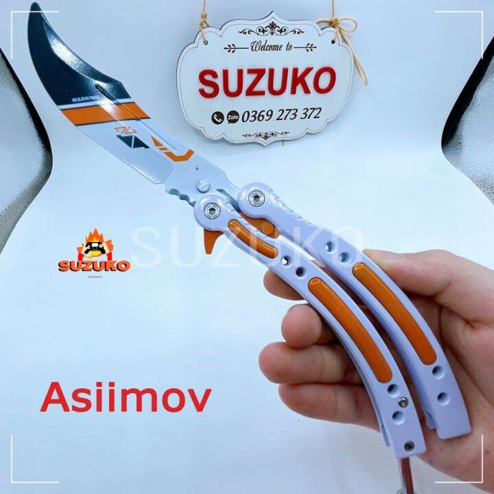 Dao xoay tập múa butterfly CSGO không sắc không nhọn tập luyện 100