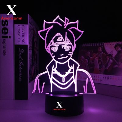 Japanese Manga 3D Lamp LED Anime Figure Night Light for Kids Room Decor Table Light Child Birthday Gift Nightlight