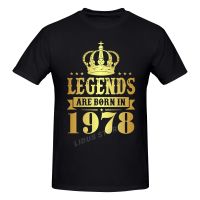 Legends Are Born In 1978 44 Years For 44th Birthday Gift T-shirt Streetwear  Graphics Tshirt s Tee Top - T-shirts - AliExpress