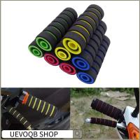 UEVOQB SHOP 4 Pcs กันกระแทกและกันกระแทก ที่จับสำหรับจักรยาน กันลื่น ระบายอากาศได้ระบายอากาศ ฝาครอบคันโยก ของใหม่ ที่มีคุณภาพสูง ฝาครอบฟองน้ำจับจักรยาน จักรยานสำหรับขี่จักรยาน