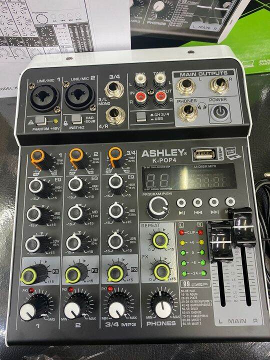 Mixer ashley kpop 4 sudah upgrade ke 99 dsp Lazada Indonesia
